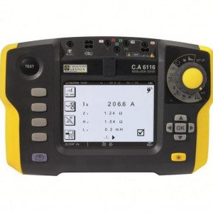 CHAUVIN ARNOUX 6116 N ÇOK FONKSİYONLU TESİSAT ÖLÇÜM CİHAZI
